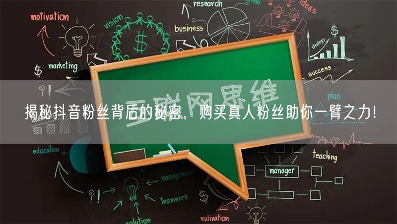揭秘抖音粉丝背后的秘密,购买真人粉丝助你一臂之力!