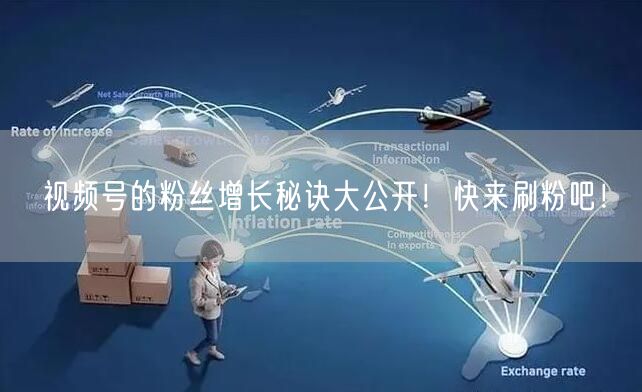 视频号的粉丝增长秘诀大公开!快来刷粉吧!