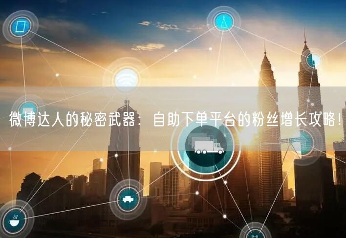 微博达人的秘密武器：自助下单平台的粉丝增长攻略！