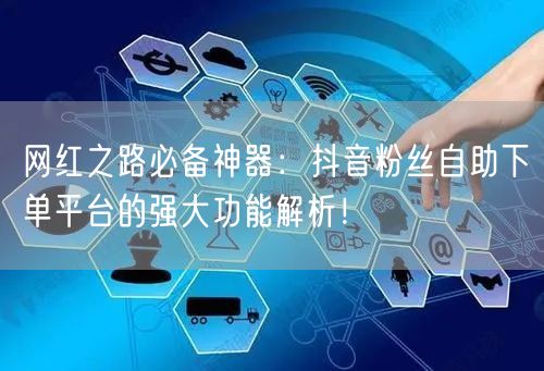 网红之路必备神器:抖音粉丝自助下单平台的强大功能解析!