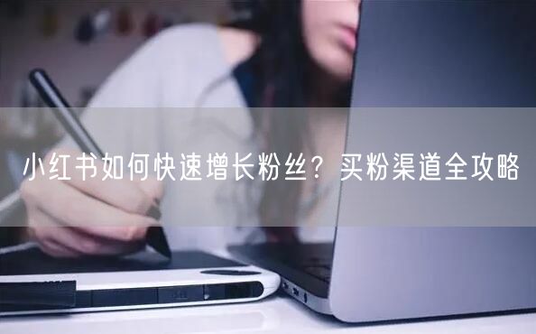 小红书如何快速增长粉丝?买粉渠道全攻略