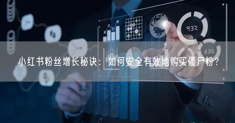小红书粉丝增长秘诀:如何安全有效地购买僵尸粉?