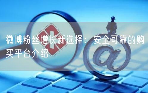 微博粉丝增长新选择:安全可靠的购买平台介绍