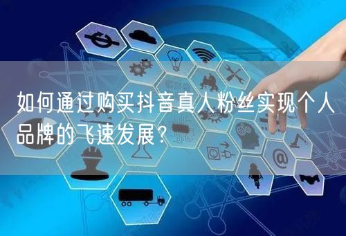如何通过购买抖音真人粉丝实现个人品牌的飞速发展?