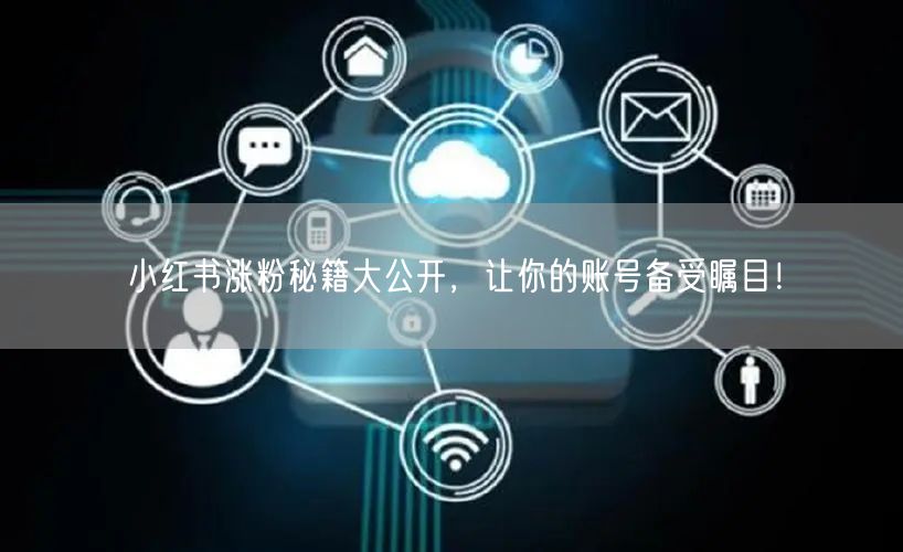 小红书涨粉秘籍大公开,让你的账号备受瞩目!