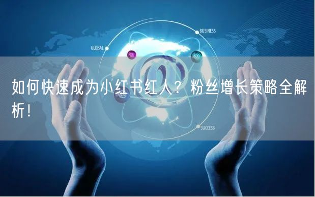如何快速成为小红书红人?粉丝增长策略全解析!