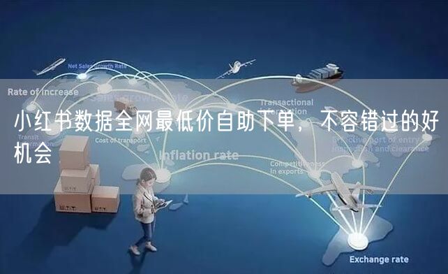 小红书数据全网最低价自助下单，不容错过的好机会