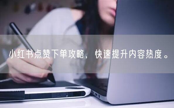 小红书点赞下单攻略，快速提升内容热度。