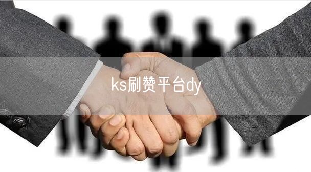 ks刷赞平台dy
