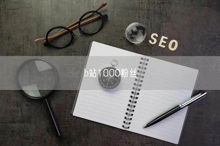 b站1000粉丝