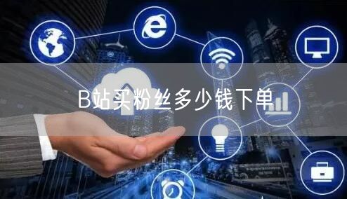 B站买粉丝多少钱下单