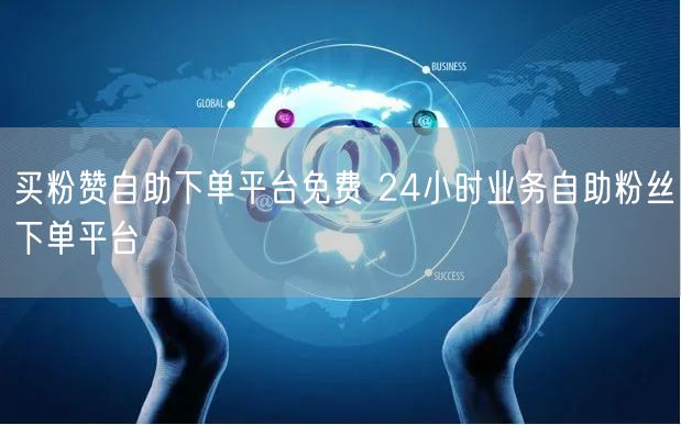 买粉赞自助下单平台免费 24小时业务自助粉丝下单平台