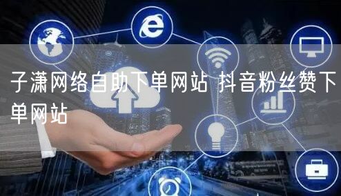 子潇网络自助下单网站 抖音粉丝赞下单网站