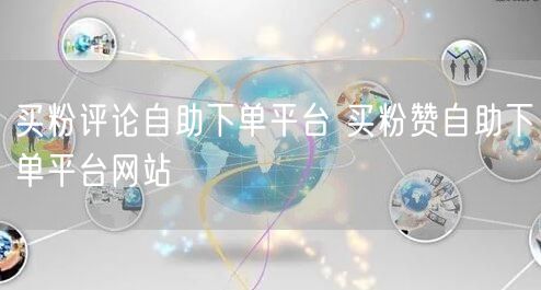 买粉评论自助下单平台 买粉赞自助下单平台网站