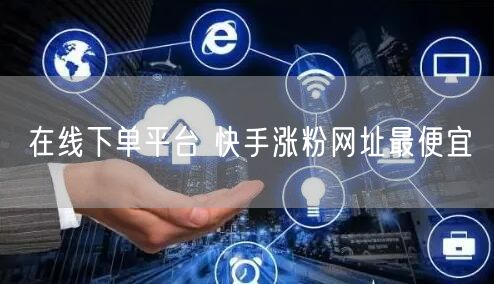 在线下单平台 快手涨粉网址最便宜