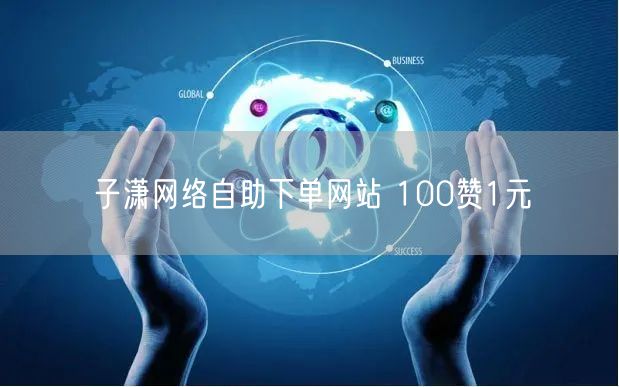 子潇网络自助下单网站 100赞1元